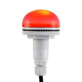 Feu led encastrable P50 S rouge 12/24VCACC IP66 miltifonction presse-étoupe M12|Sirena-ENA91323