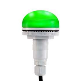 Feu led encastrable P50 S vert 12/24VCACC IP66 miltifonction presse-étoupe M12|Sirena-ENA91324