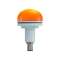 Feu led encastrable P50 S orange 12/24VCACC IP66 miltifonction connecteur rapide