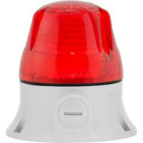 Microlamp LED: balise LED - fixe/clignotant - rouge - IP54 - 12/24vacdc|Sirena-ENA38603