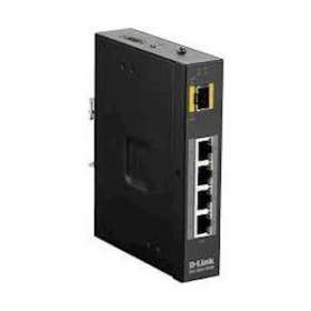 Switch non-manageable POE Industriel 4 Ports Gigabit + 1 port SFP|Dlink-DLKDIS100G5PSW