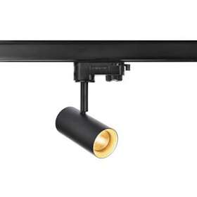 NOBLO SPOT, spot pour rail 3 allumages intérieur, noir, LED, 7,5W, 2700K|SLV-DC51001865