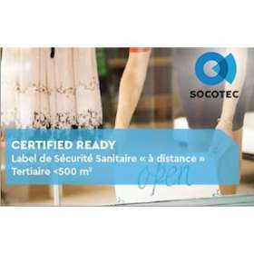 Label de Sécurité Sanitaire 'à distance' - Tertiaire 500m²|-SOQSOCEQT31