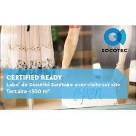 Label de Sécurité Sanitaire 'sur site' - Tertaire 500m²|-SOQSOCEQT33