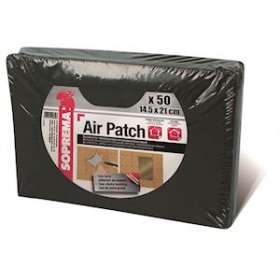 AIR PATCH Patch adhésif pour l étanchéité à l air - 50 patchs de 21 x 14,5 cm|Soprema-EFSAIRPATCH