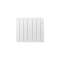 Radiateur Chaleur douce Bilbao 3 horizontal blanc 0750W