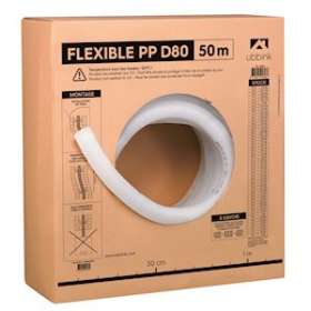 Conduit flexible Renolux Chemilux Condensation D80mm PPtl long.50m|Ubbink-UBB330054