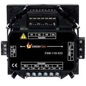 Centrale de mesure autoconso pro FOX'METER version Tores 333mV - ENERFOX|Enerfox-NFXFXM-110-333