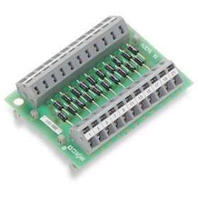 Module de test pour lampes avec 20 diodes pour 10 voies|Wago contact-WAG289-151