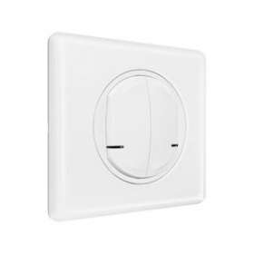 Commande double sans fil Céliane with Netatmo éclairage et prise - blanc|Legrand-LEG067724