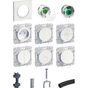 DID - Pack appareillage encastré Odace|Schneider Electric-SCHMDG99UTO