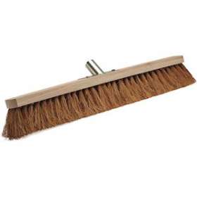 Brosse coco 60 cm douille en métal|Bizline-BIZ730921