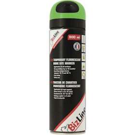 Traceur de chantier 500 ml vert fluo|Bizline-BIZ740102