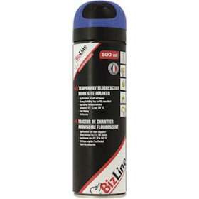 Traceur de chantier 500 ml bleu fluo|Bizline-BIZ740101