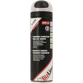 Traceur de chantier 500 ml blanc non fluo|Bizline-BIZ740105