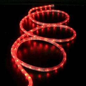 ROPE - Cordon 44m 30LED/m Rouge coupe 1m 230V|Festilight-FEH18244H-1