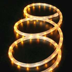 ROPE - Cordon 44m 30LED/m Jaune coupe 1m 230V|Festilight-FEH18144H-1