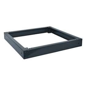 Socle métallique hauteur 100mm pour baie Linkeo largeur 600mm, profondeur 600mm|Legrand-LEG646400