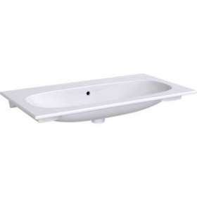 Lavabo pour meuble Geberit Acanto, 90x48cm, ss trou rob., Blc|Geberit-GBR500.643.01.2