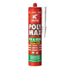 Poly Max Fix&Seal Express blanc - cartouche 435 G|Griffon france-GF26150450