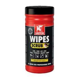 WIPES SCRUB lingettes nettoyantes - dévidoir 75 unités|Griffon france-GF26307282