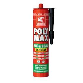 Poly Max Fix&Seal Express noir - cartouche 435 G|Griffon france-GF26150454