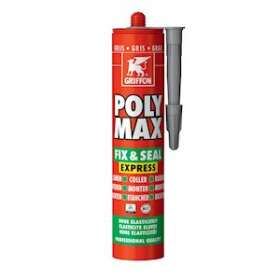 Poly Max Fix&Seal Express gris - cartouche 435 G|Griffon france-GF26150456