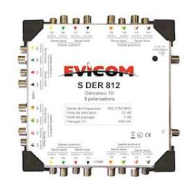 Dérivateur asymétrique 8 x 8 BIS|Evicom-EVCSDER812