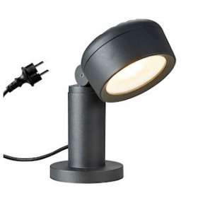 ESKINA 30, borne extérieure, anthracite, LED, 14,5W, 3000/4000K, IP65, variable|SLV-DC51002906