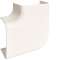 Angle plat p CLM75125 p 75mm h 125mm IK08-IK10 PVC rigide RAL9010 blanc paloma