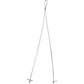 Accessoire de suspension pour luminaires en butée D 1.5 x 400 mm (x 10)|Bizline-BIZ710358