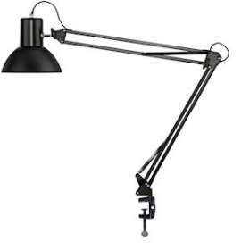 Lampe led E27sur pince+ socle double bras articlulé 80 cm SUCCESS 80 noir|Kos Lighting-LEU400093579