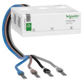 PowerTag - capteur de mesure radio-fréquence - Vigi DT40/iC60 - 3P+N 63A - am/av|Schneider Electric-SCHA9MEM1570