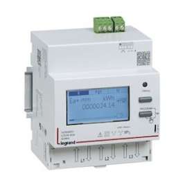 Compteur triphasé EMDX³ non MID racc direct 63A sortie impulsions - 4 modules|Legrand-LEG412090