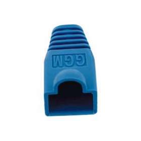 Lot de 100 manchons RJ45 Bleu|Gigamedia-GGMRB100BL