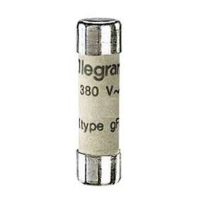 Cartouche industrielle cylindrique typegG 8x32mm sans voyant - 10A|Legrand-LEG012310