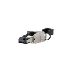 PLUG RJ45 MALE DROIT CAT6A AMDT 2.2|Metz Connect-BTE130E405032E