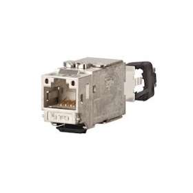 C6A MODULE RJ45 KEYSTONE STP 180 DEGRES|Metz Connect-BTE130B21E