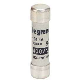 Cartouche industrielle cylindrique typegG 8x32mm avec voyant - 16A|Legrand-LEG012416