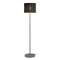 ADEGAN MANILA, lampadaire extérieur, inox/anthracite, E27, 15W max, IP44