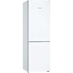 REFRIGERATEUR COMBI 186x60x66 E INOX|Bosch menager pose libre-BOSKGN36VLED