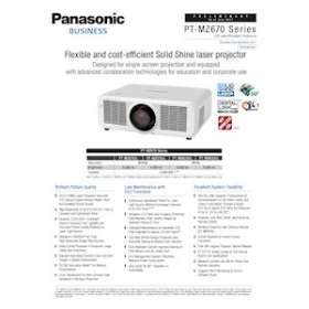 PANASONIC - Vidé,oprojecteur Laser 6500 Lumens WXGA (1280 x 800) sans optique|-IVVPT-MW630L