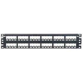 Patch Panel, 48 Port, Modular, All Metal|-PUICP48BLY