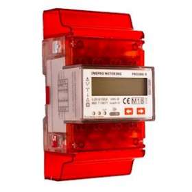 Compteur électrique modulaire triphasé/tétra 100 A double tarif Certifié MID|Polier ingenierie-POIPRO380SDC