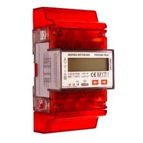 Compteur électrique modulaire triphasé/tétra 100 A RS485 Modbus Certifié MID|Polier ingenierie-POIPRO380MODDC