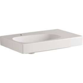 Lavabo Geberit Citterio dépose dte., 75x50cm Trou rob.Gche. ss trop-plein KTect|Geberit-GBR500.545.01.1