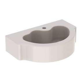 Lavabo Geberit Bambini pour enfants, 60x40cm, ss trop-plein, Blc|Geberit-GBR326060000