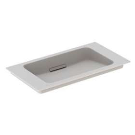 Lavabo pour meuble Geberit ONE, 75cm, KeraTect, Blc, Blc brillant|Geberit-GBR500.391.01.3