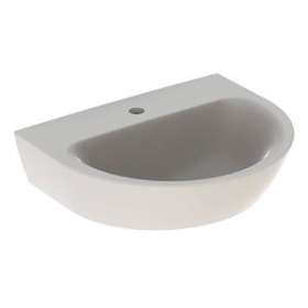 Lavabo Geberit Renova, 55x45cm, ss trop-plein, Blc|Geberit-GBR500.578.01.1