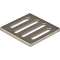 Grille Geberit pour siphon de sol, grille fentes 8 x 8 cm